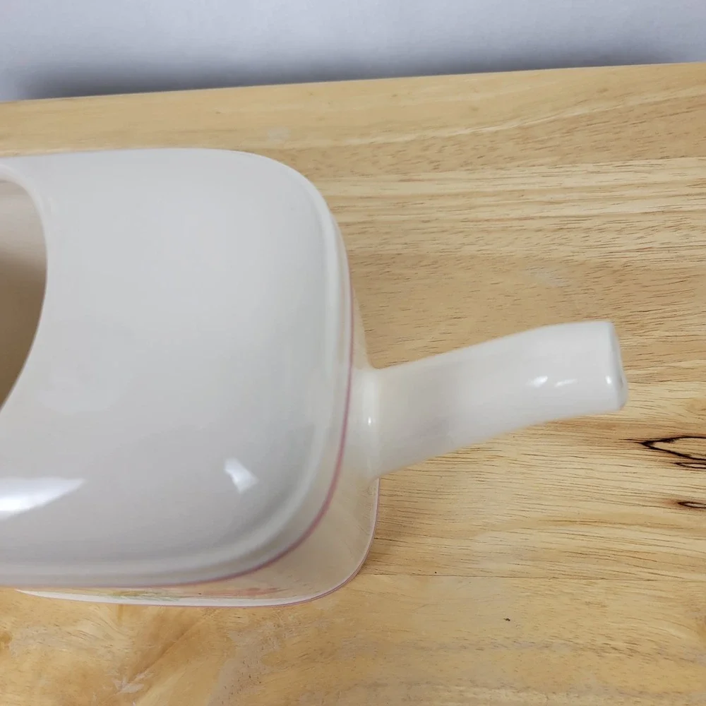 Vintage 1985 Teleflora Tulip Ceramic Watering Can Vase Grandmacore Shabby Chic